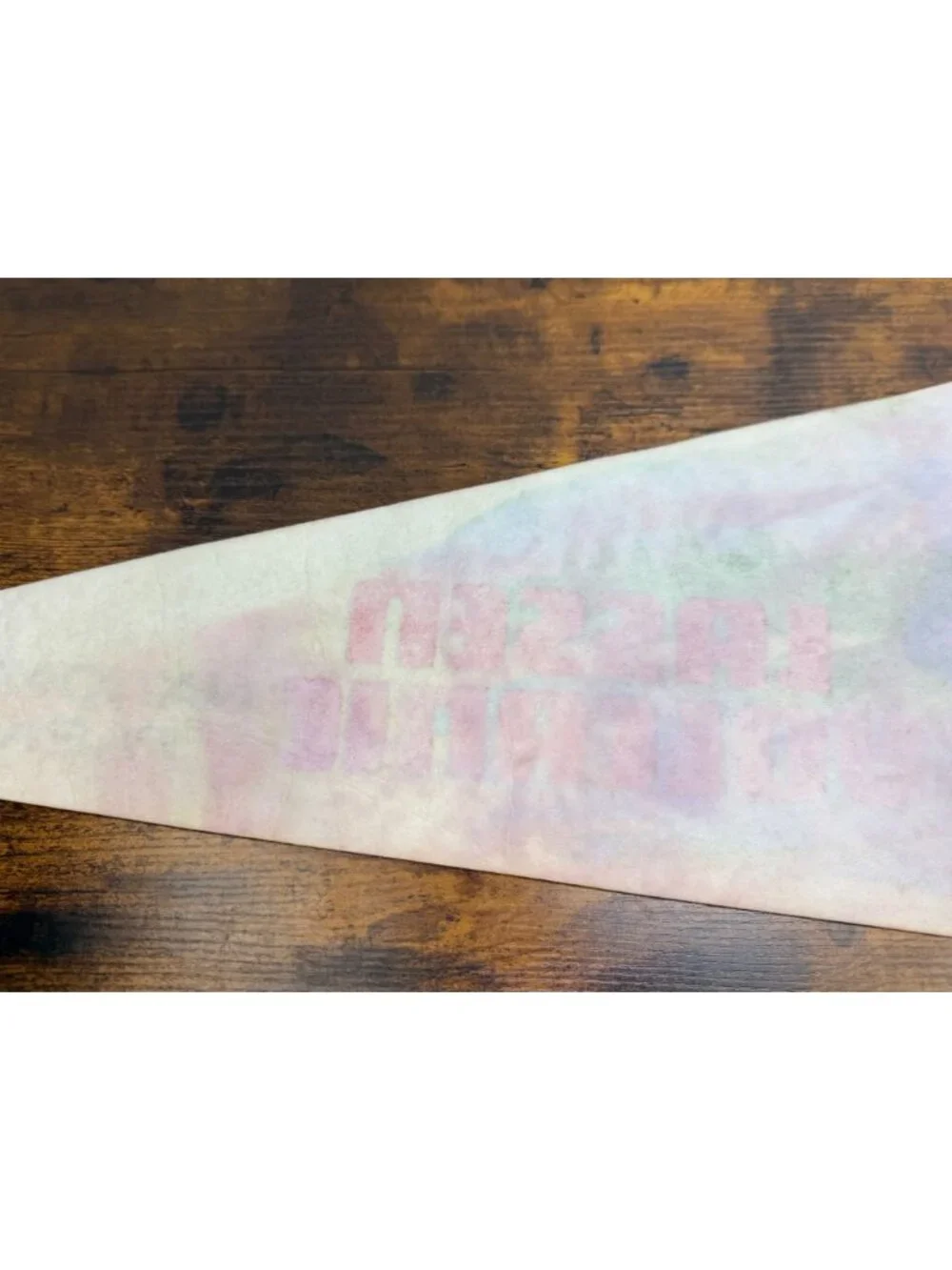 Vintage Lassen Volcanic National Park Pennant California Souvenir Collectible